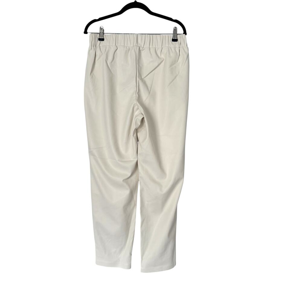 NWT The Drop Lindnyc Faux-Leather Jogger Pants Size L - Picture 8 of 9
